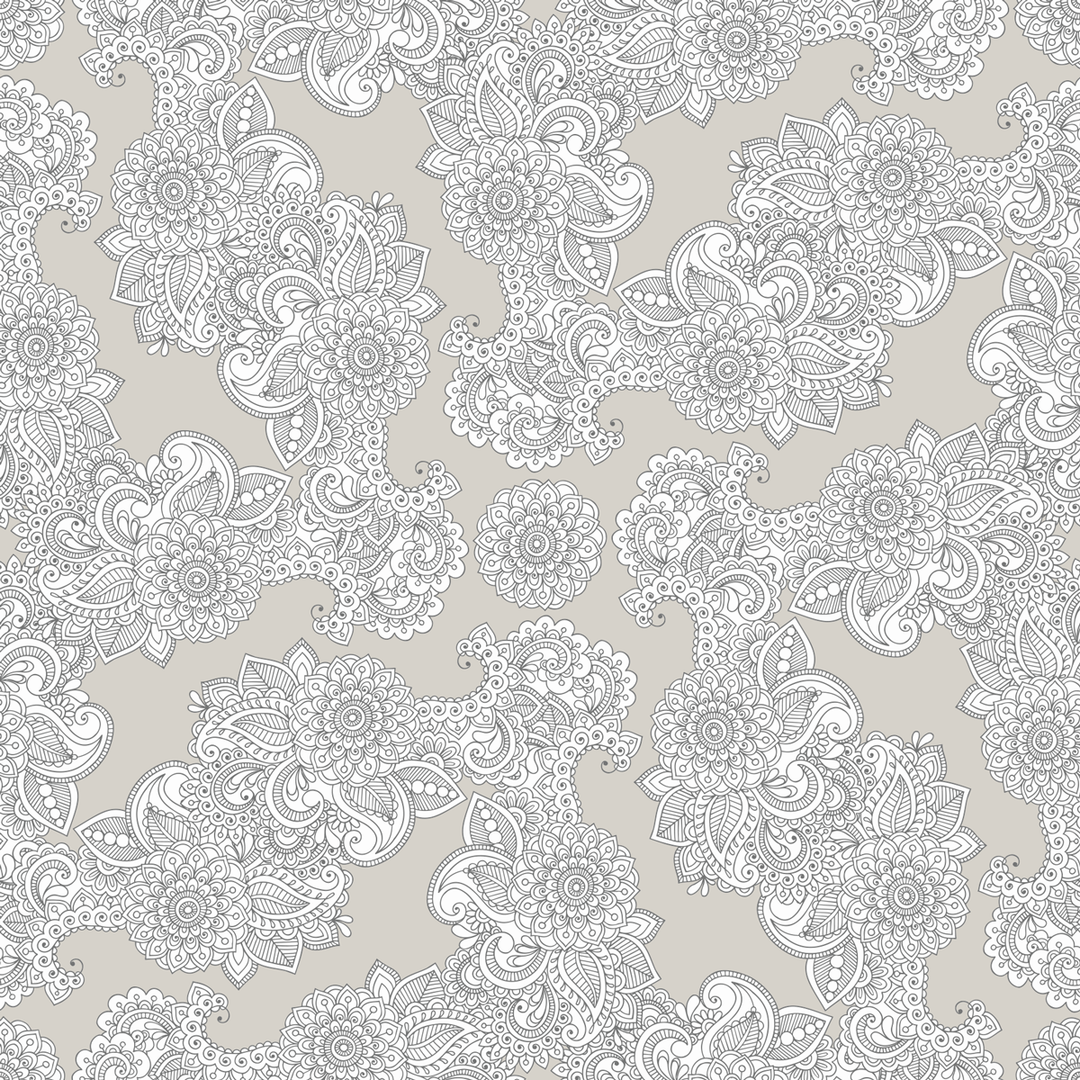 Paisley - Vintage - Trendy Custom Wallpaper | Contemporary Wallpaper Designs | The Detroit Wallpaper Co.