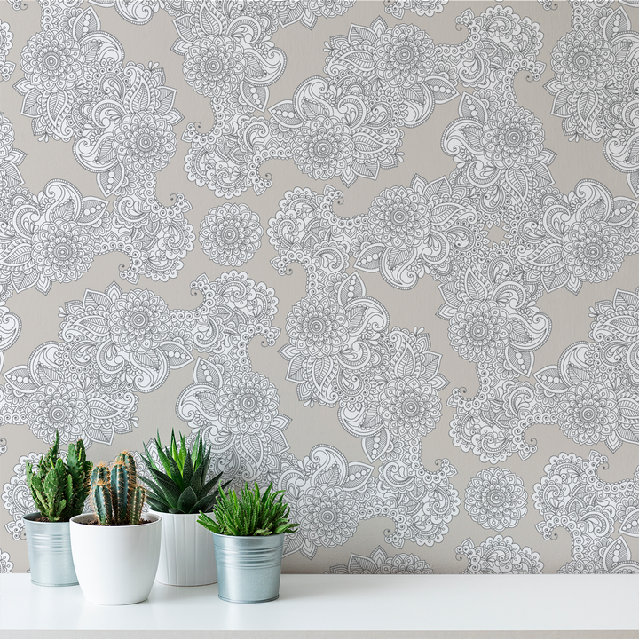 Paisley - Vintage - Trendy Custom Wallpaper | Contemporary Wallpaper Designs | The Detroit Wallpaper Co.