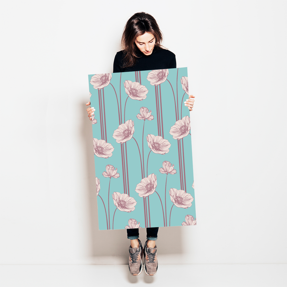 Poppy - Confection - Trendy Custom Wallpaper | Contemporary Wallpaper Designs | The Detroit Wallpaper Co.