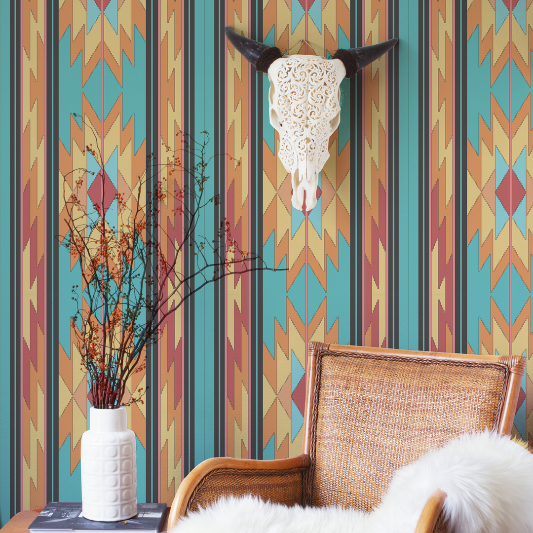 Prairie Look - Rio - Trendy Custom Wallpaper | Contemporary Wallpaper Designs | The Detroit Wallpaper Co.