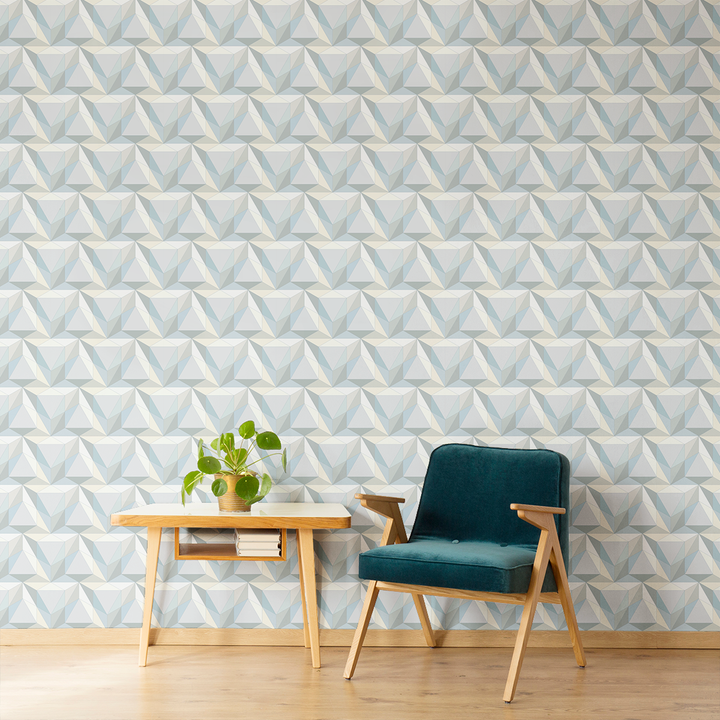 Pyramid - Pharaoh - Trendy Custom Wallpaper | Contemporary Wallpaper Designs | The Detroit Wallpaper Co.