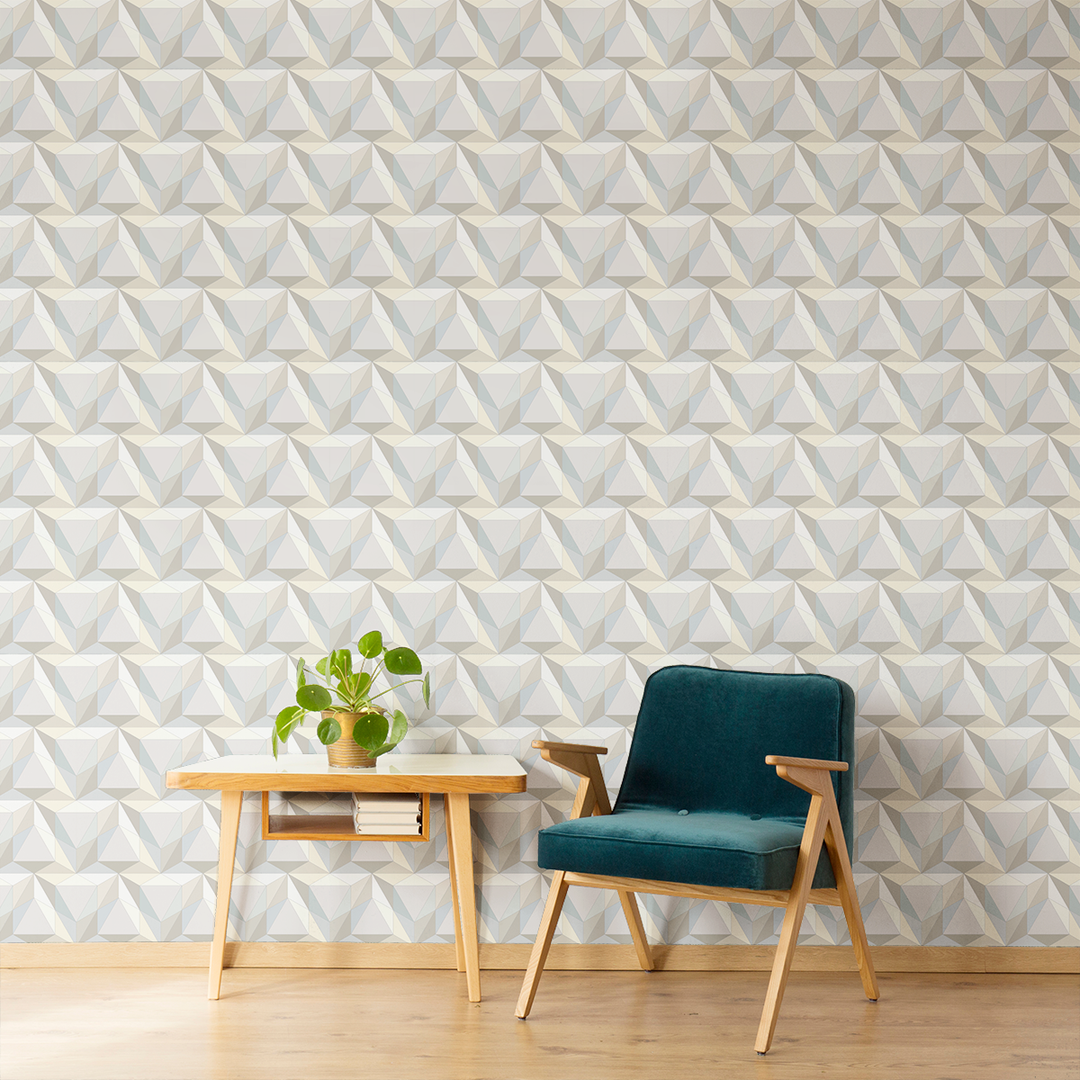 Pyramid - Sphinx - Trendy Custom Wallpaper | Contemporary Wallpaper Designs | The Detroit Wallpaper Co.