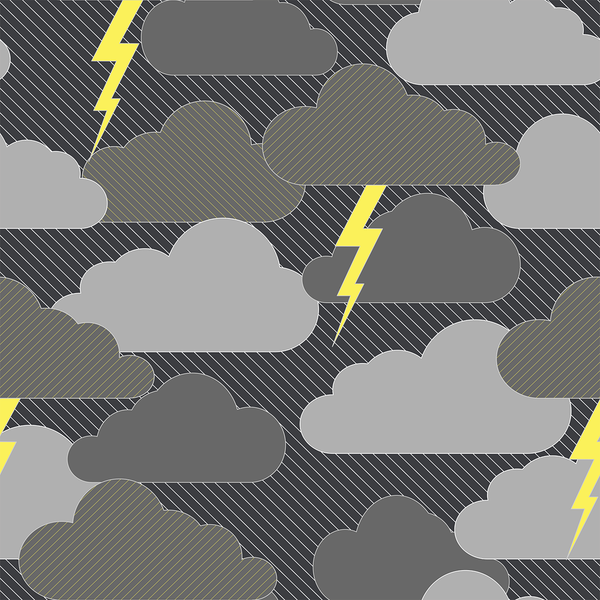 Rainy Days & Mondays - Stormy - Trendy Custom Wallpaper | Contemporary Wallpaper Designs | The Detroit Wallpaper Co.