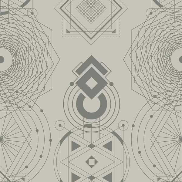 Sacred Geometry - Balance - Trendy Custom Wallpaper | Contemporary Wallpaper Designs | The Detroit Wallpaper Co.