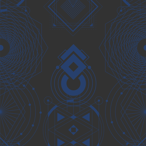 Sacred Geometry - Eternity - Trendy Custom Wallpaper | Contemporary Wallpaper Designs | The Detroit Wallpaper Co.