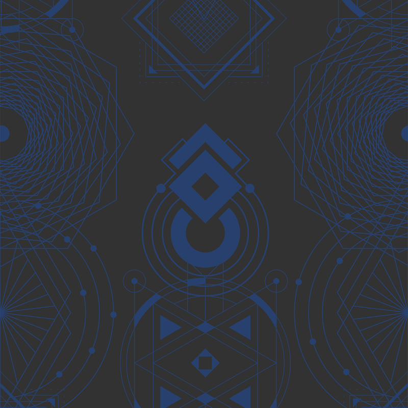 Sacred Geometry - Eternity - Trendy Custom Wallpaper | Contemporary Wallpaper Designs | The Detroit Wallpaper Co.