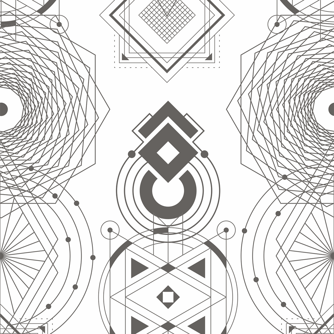 Sacred Geometry - Zen - The Detroit Wallpaper Co.