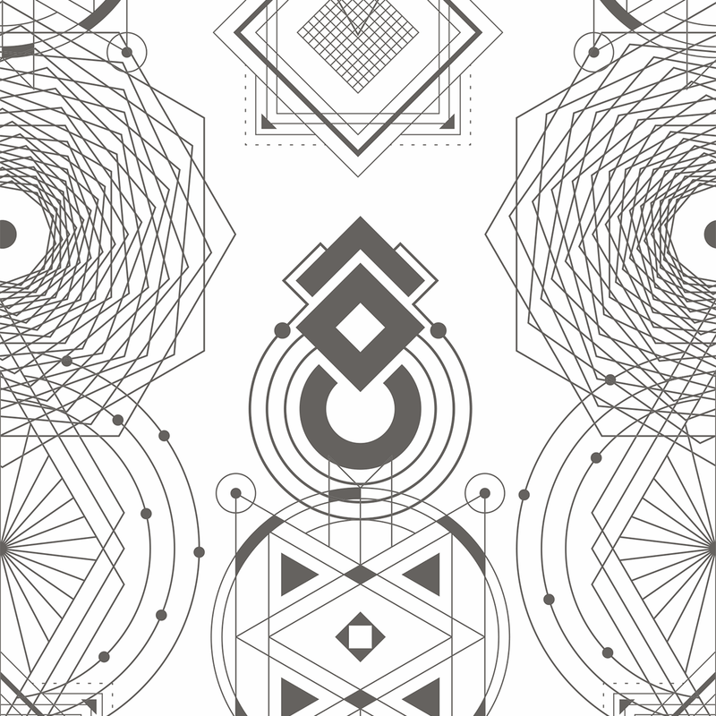 Sacred Geometry - Zen - The Detroit Wallpaper Co.