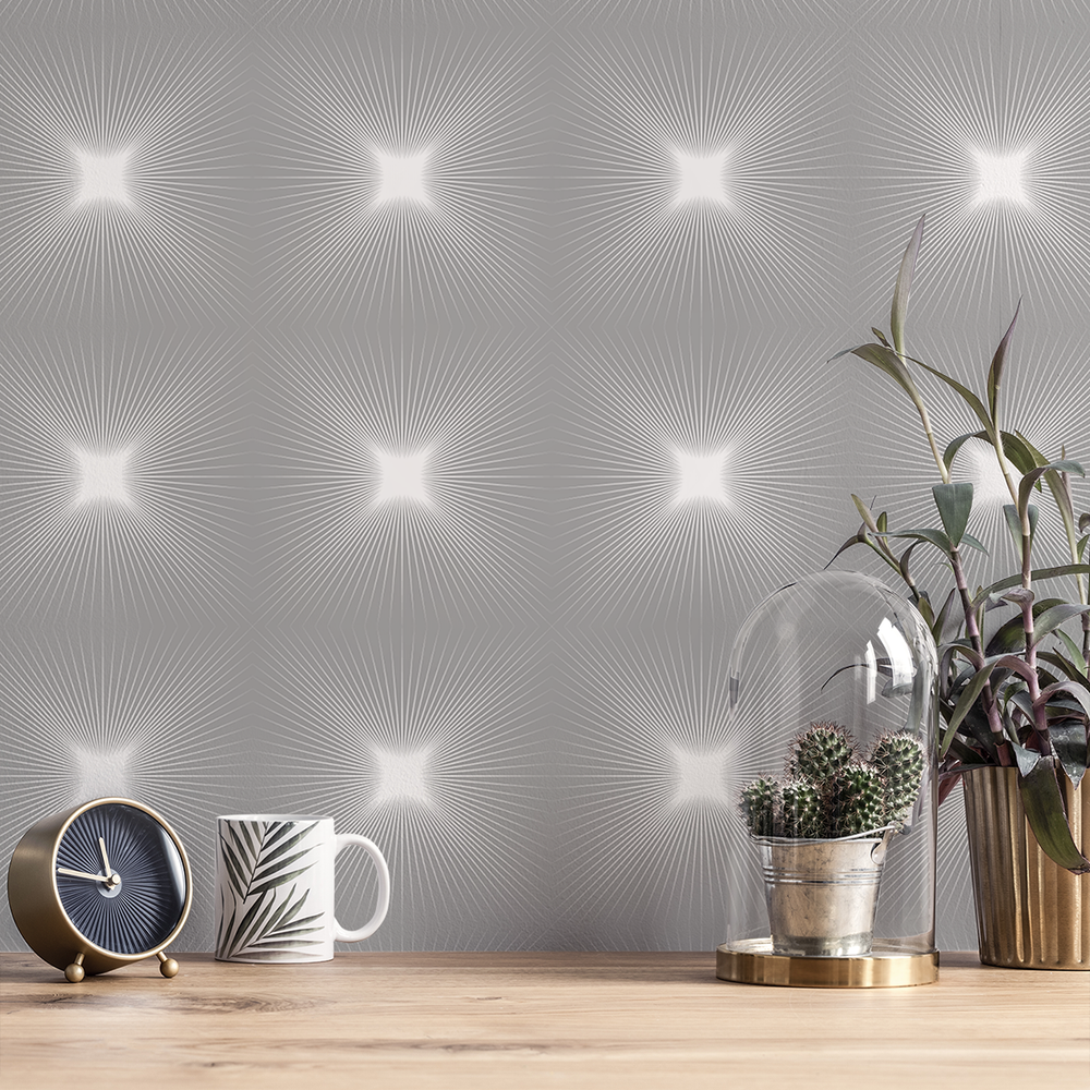 Shine - Bright - Trendy Custom Wallpaper | Contemporary Wallpaper Designs | The Detroit Wallpaper Co.