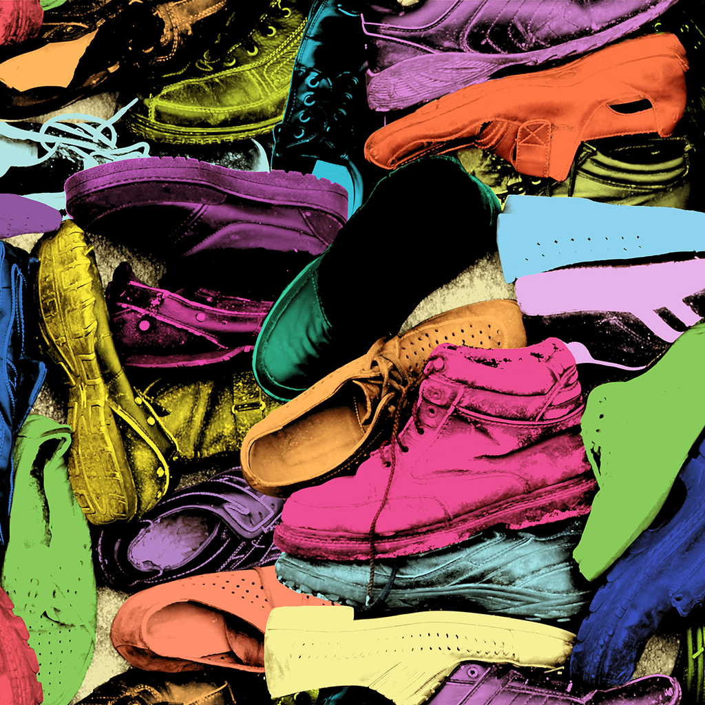 Shoe Tree Mismatch Wallpaper - Main Image