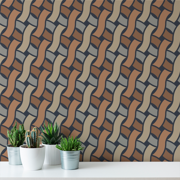 Spot - Earthy - Trendy Custom Wallpaper | Contemporary Wallpaper Designs | The Detroit Wallpaper Co.