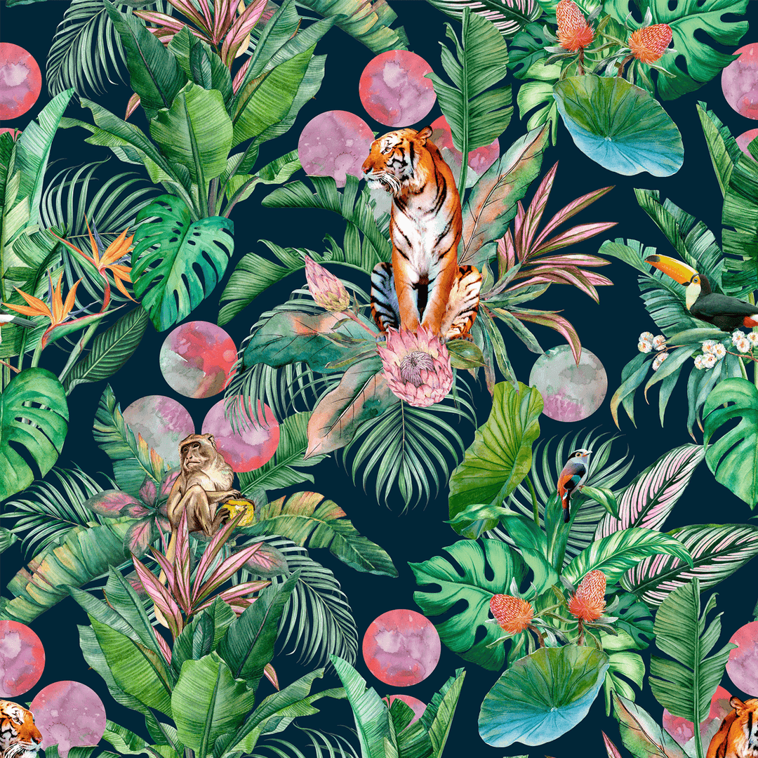 Stalk - Jungle - The Detroit Wallpaper Co.