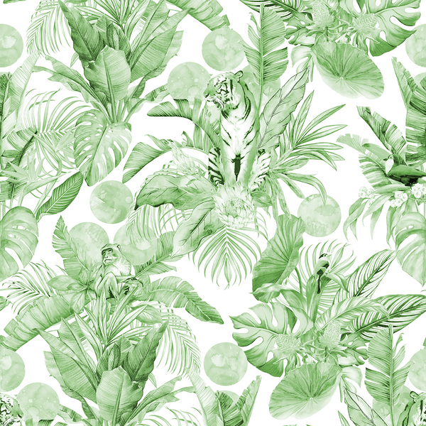 Stalk - Garden - Trendy Custom Wallpaper | Contemporary Wallpaper Designs | The Detroit Wallpaper Co.