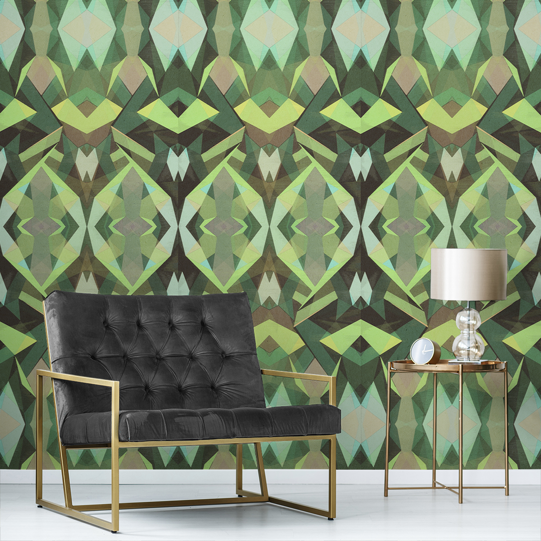 Stellate - Mantis - Trendy Custom Wallpaper | Contemporary Wallpaper Designs | The Detroit Wallpaper Co.