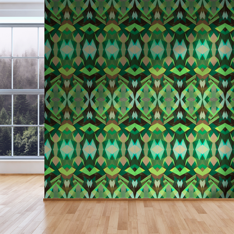 Stellate - Mantis - Trendy Custom Wallpaper | Contemporary Wallpaper Designs | The Detroit Wallpaper Co.