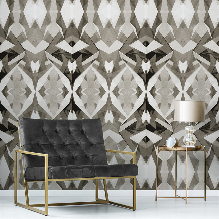 Stellate - Sandbar - Trendy Custom Wallpaper | Contemporary Wallpaper Designs | The Detroit Wallpaper Co.