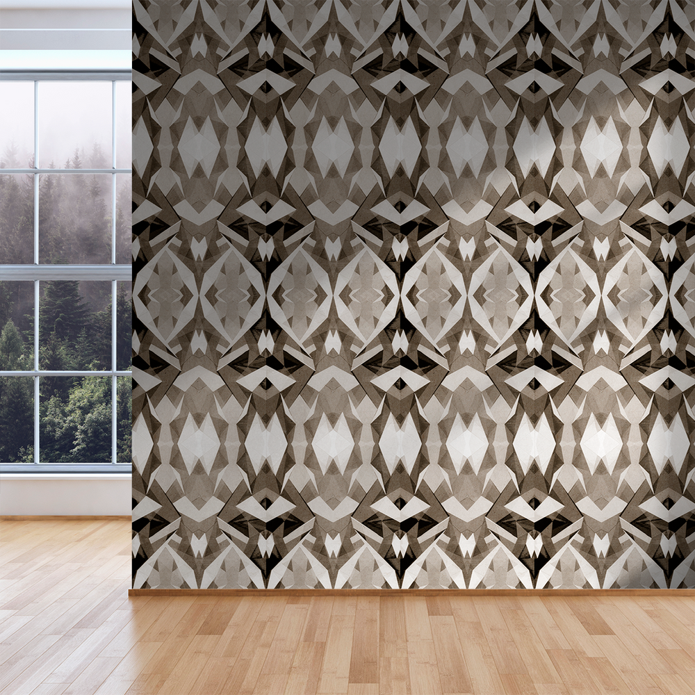 Stellate - Sandbar - Trendy Custom Wallpaper | Contemporary Wallpaper Designs | The Detroit Wallpaper Co.