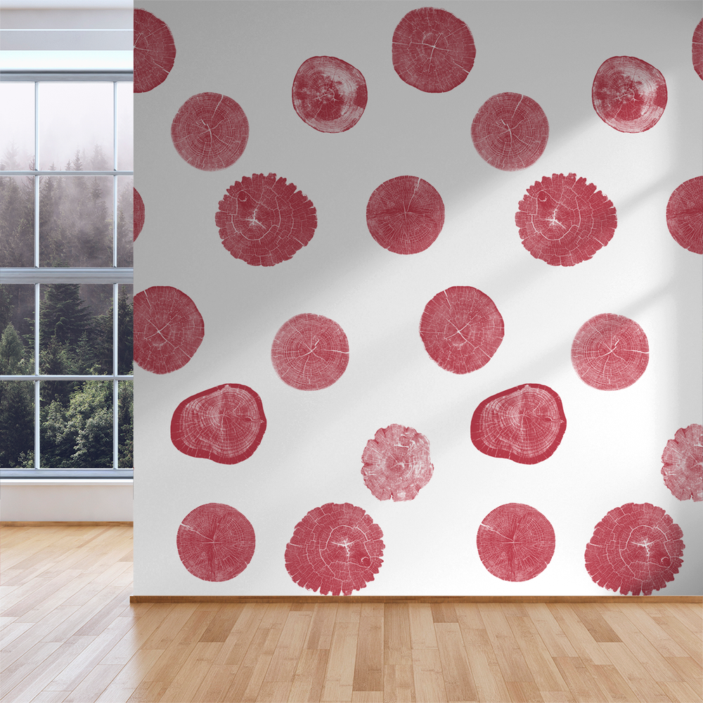Stumped - Seattle - Trendy Custom Wallpaper | Contemporary Wallpaper Designs | The Detroit Wallpaper Co.