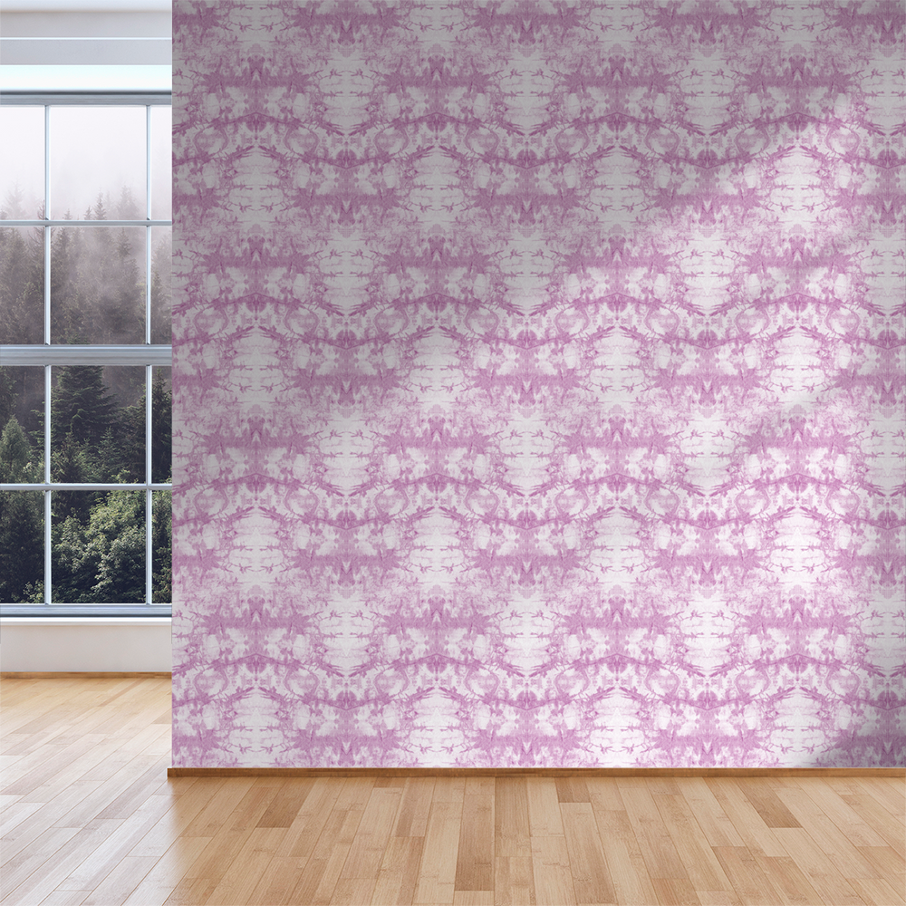 Tie-Dye - Gypsy - Trendy Custom Wallpaper | Contemporary Wallpaper Designs | The Detroit Wallpaper Co.