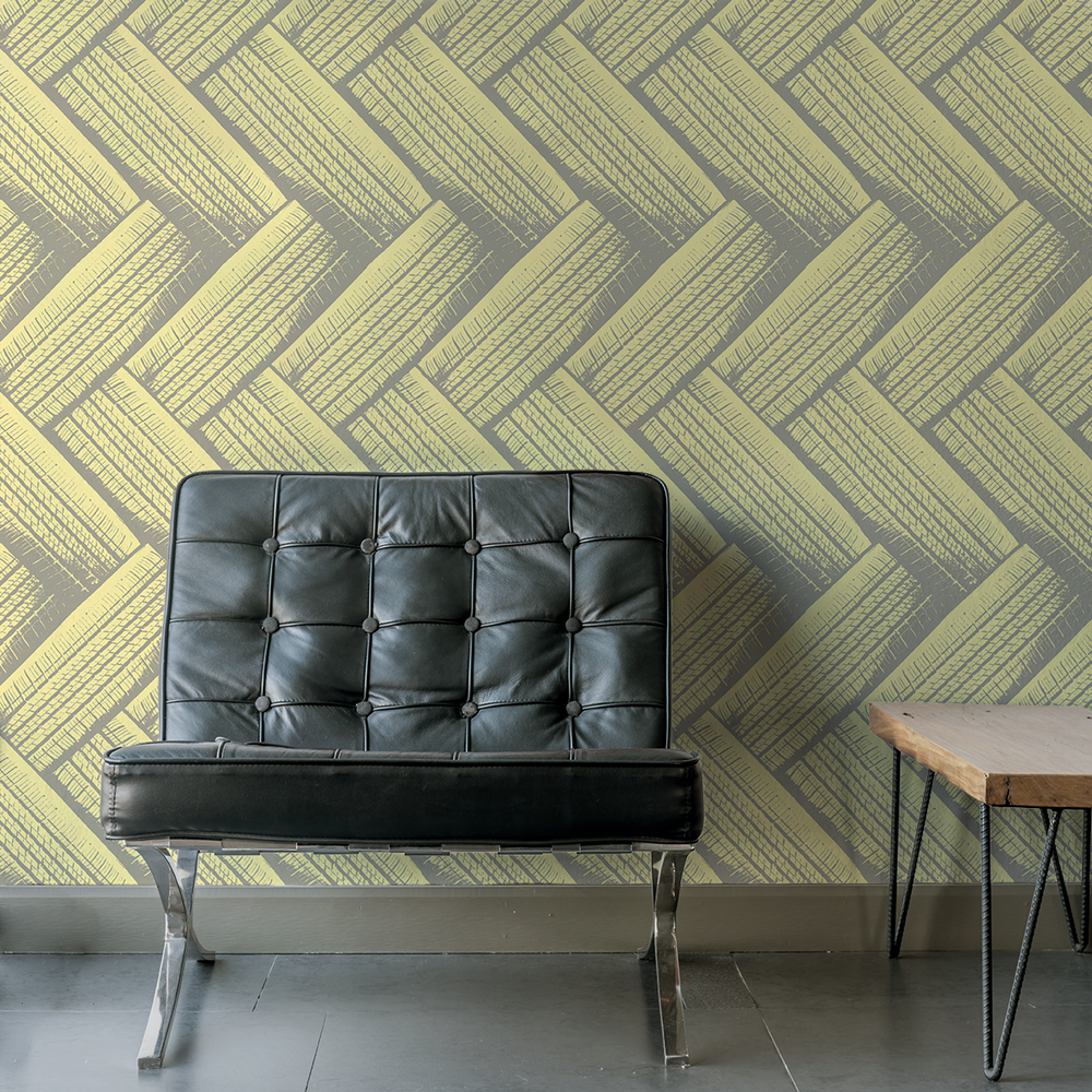 Tirenation - Speedway - Trendy Custom Wallpaper | Contemporary Wallpaper Designs | The Detroit Wallpaper Co.