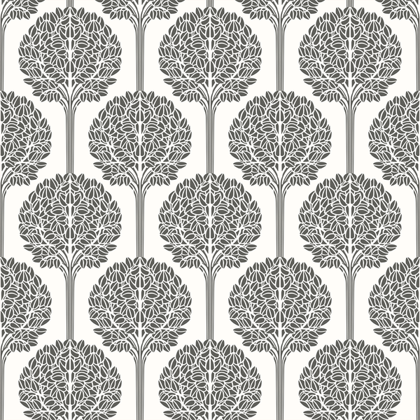 Topiary - Formal - Trendy Custom Wallpaper | Contemporary Wallpaper Designs | The Detroit Wallpaper Co.