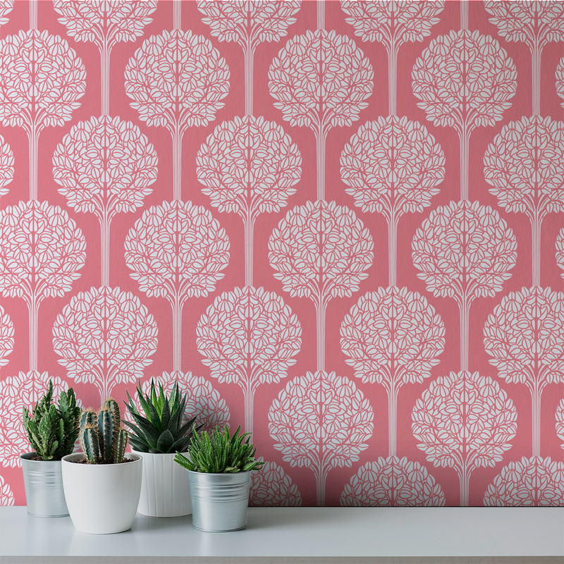 Topiary - Precious - Trendy Custom Wallpaper | Contemporary Wallpaper Designs | The Detroit Wallpaper Co.