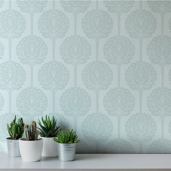 Topiary - Understated - Trendy Custom Wallpaper | Contemporary Wallpaper Designs | The Detroit Wallpaper Co.