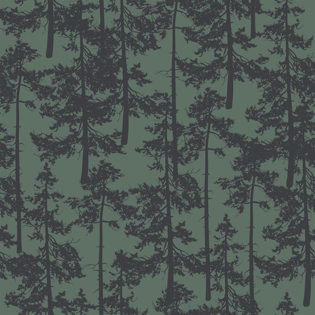 Tree Wallpaper in Taupe Grey Modern Forest Wallpaper for - Etsy Israel