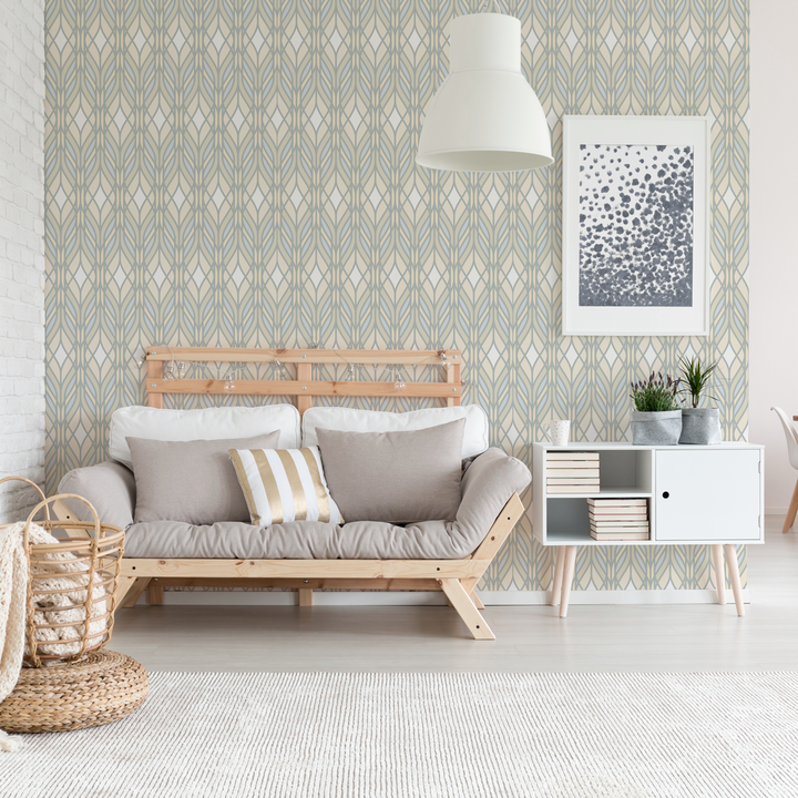 Trellis - Fiber - Trendy Custom Wallpaper | Contemporary Wallpaper Designs | The Detroit Wallpaper Co.