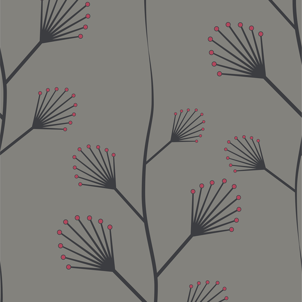Twinkle - Ruby - Trendy Custom Wallpaper | Contemporary Wallpaper Designs | The Detroit Wallpaper Co.