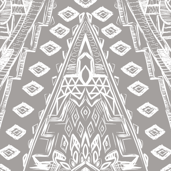 Uma - Stark White - Trendy Custom Wallpaper | Contemporary Wallpaper Designs | The Detroit Wallpaper Co.