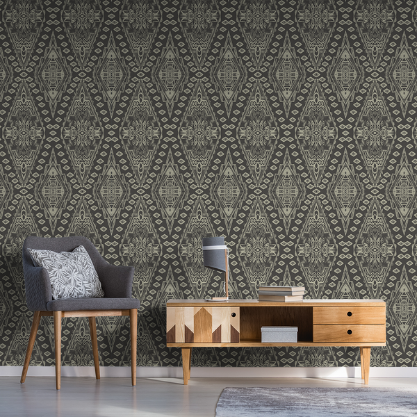 Uma - Thicket - Trendy Custom Wallpaper | Contemporary Wallpaper Designs | The Detroit Wallpaper Co.