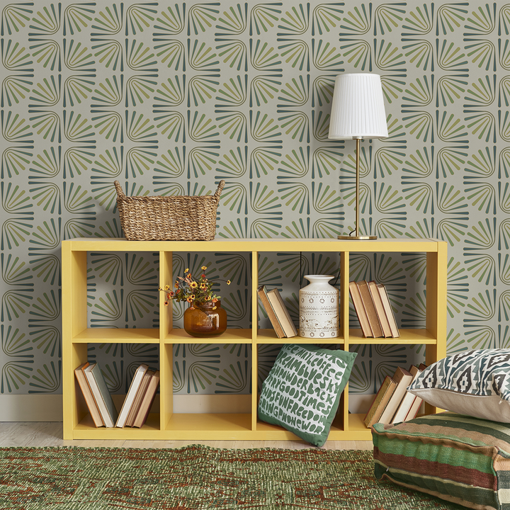 Worm - Fir - Trendy Custom Wallpaper | Contemporary Wallpaper Designs | The Detroit Wallpaper Co.