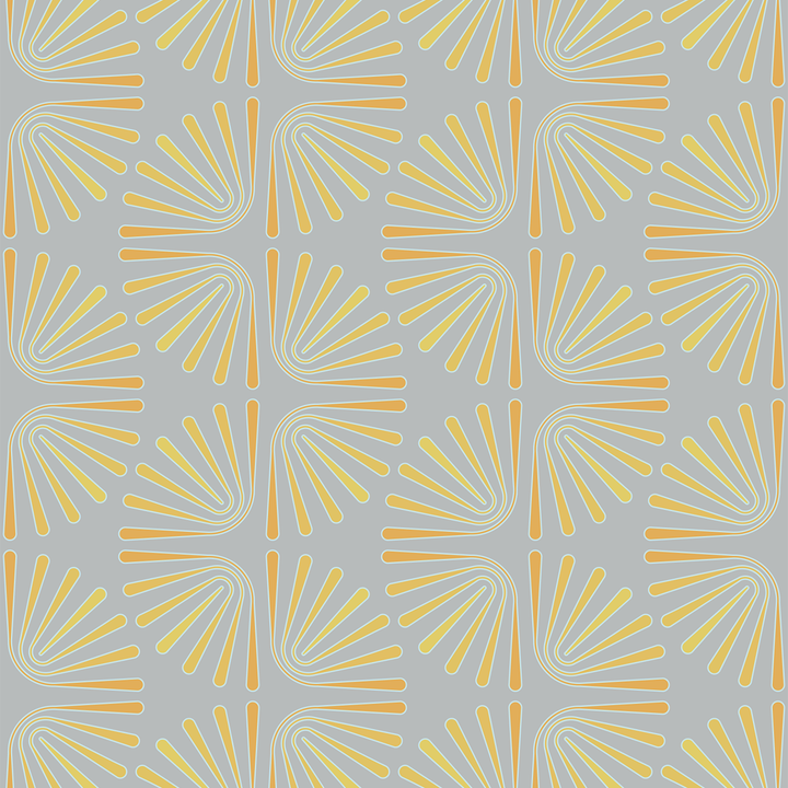 Worm - Sunray - Trendy Custom Wallpaper | Contemporary Wallpaper Designs | The Detroit Wallpaper Co.