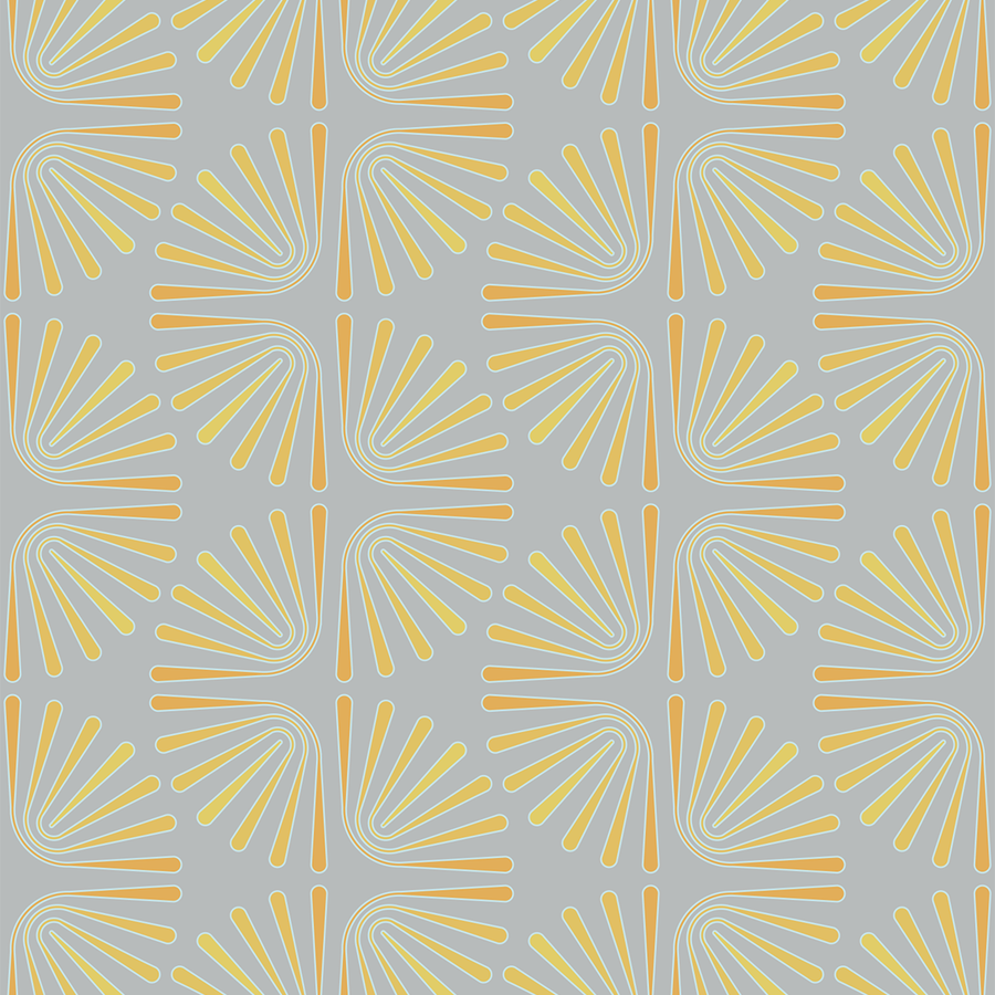 Worm - Sunray - Trendy Custom Wallpaper | Contemporary Wallpaper Designs | The Detroit Wallpaper Co.