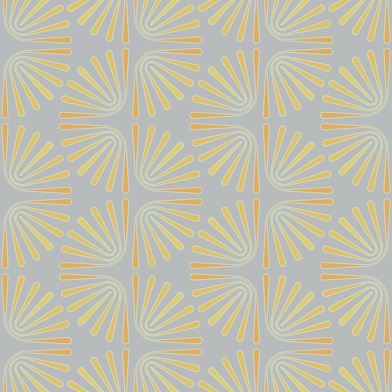 Worm - Sunray - Trendy Custom Wallpaper | Contemporary Wallpaper Designs | The Detroit Wallpaper Co.